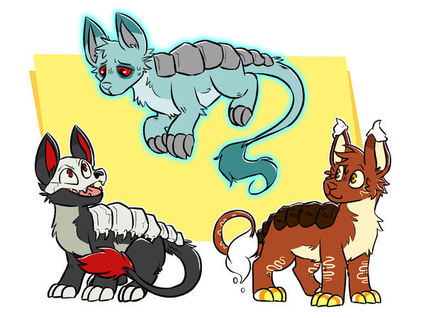 Fanart of the online game Neopets. Designs all belong to the company.